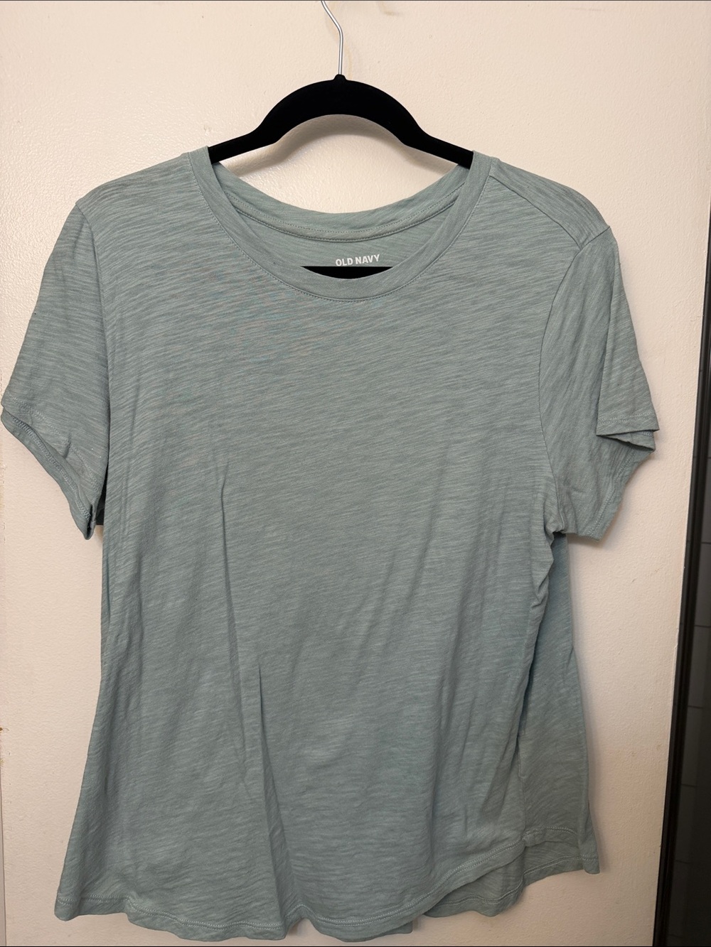 Old Navy Light Sage Short Sleeve Crew Neck Tee